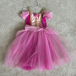girls 5-7 pink ballet costume